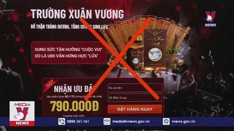 Xử lý vi phạm quảng cáo thực phẩm bảo vệ sức khỏe