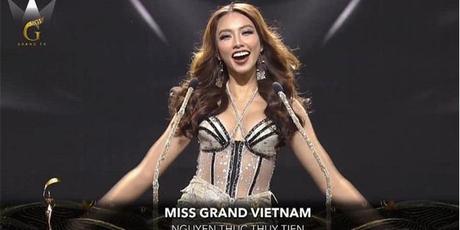 Thùy Tiên vào Top 5 Hoa hậu Hòa bình Quốc tế 2021