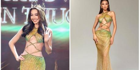Sao Việt 'không ngủ', rần rần chúc mừng Miss Grand 2021 Thùy Tiên