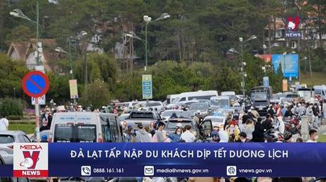 Đà Lạt tấp nập du khách dịp Tết Dương lịch