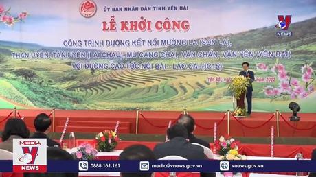 Khởi công dự án giao thông kết nối 6 huyện vùng Tây Bắc