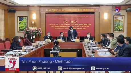 Công nghiệp hóa, hiện đại hóa nông nghiệp, nông thôn 

