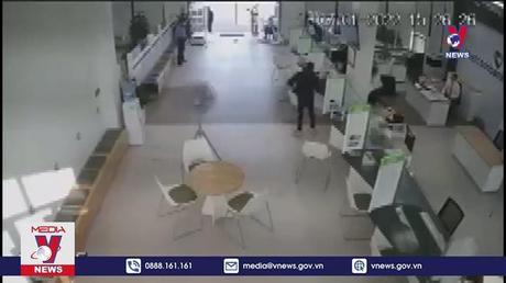 Truy bắt đối tượng cướp ngân hàng tại Hải Phòng