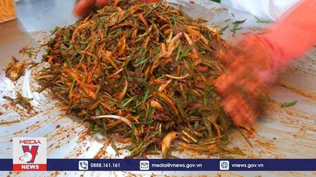 Xuất khẩu kim chi của Hàn Quốc tăng kỷ lục