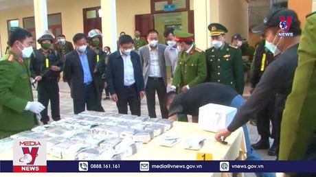 Điện Biên bắt vụ vận chuyển 99 bánh heroin