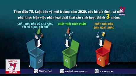 Khi nào bắt buộc phân loại rác tại nhà?