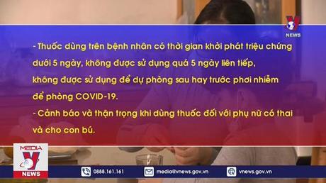 Bộ Y tế cảnh báo thận trọng khi dùng thuốc Molnupiravir 
