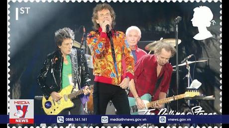 Anh phát hành tem vinh danh ban nhạc huyền thoại Rollin’ Stone