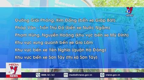 Hà Nội lập 6 chốt kiểm tra, xử lý phương tiện chưa lắp camera