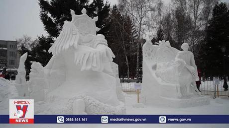 Lễ hội Điêu khắc tuyết Siberia