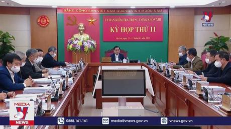 Kỳ họp thứ 11, Ủy ban Kiểm tra Trung ương