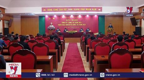 Trình Ban Chấp hành Trung ương 3 đề án quan trọng trong năm 2022