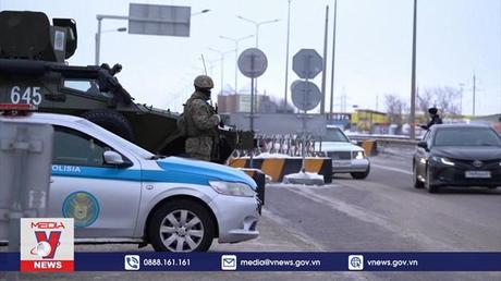 CSTO bắt đầu rút quân khỏi Kazakhstan