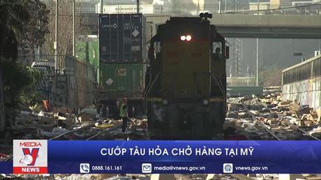 Cướp tàu hỏa chở hàng tại Mỹ