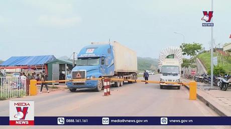 Quảng Ninh tạm dừng tiếp nhận hàng hóa để xuất khẩu từ 17/1