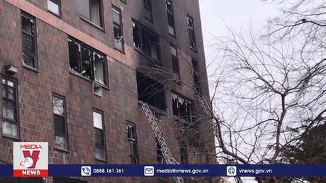 Nổ lớn tại khu căn hộ ở thành phố New York (Mỹ)