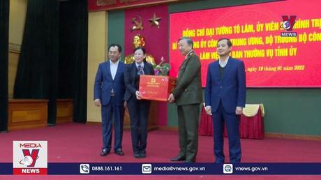 Bộ trưởng Công an làm việc tại Thái Nguyên