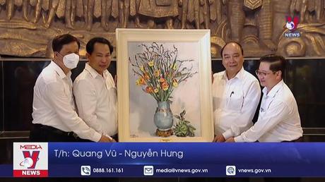 Chủ tịch nước thăm đền thờ Vua Hùng ở Cần Thơ