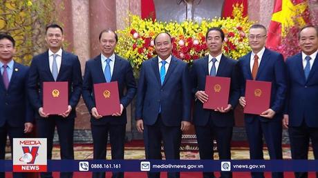 Chủ tịch nước trao Quyết định bổ nhiệm Đại sứ Việt Nam tại các nước
