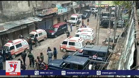 Nổ bom gây thương vong tại Pakistan