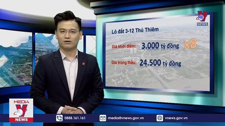 Rủi ro khi đấu giá đất cao hơn nhiều lần giá khởi điểm

