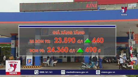 Giá xăng, dầu đồng loạt tăng