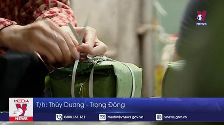 30 giây và bánh chưng làng Tranh Khúc

