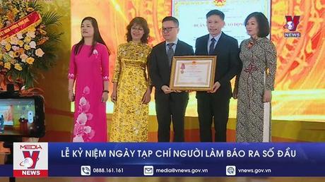 Lễ kỷ niệm ngày tạp chí Người làm báo ra số đầu