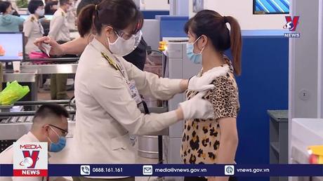 Kiểm soát an ninh hàng không tăng cường tại các sân bay

