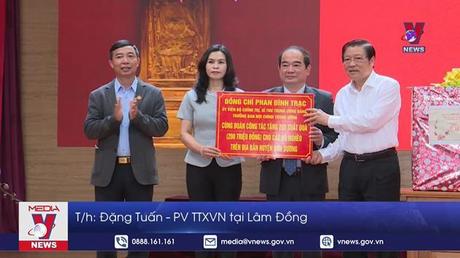 Trưởng Ban Tổ chức Trung ương thăm, chúc Tết tại Lâm Đồng