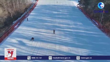 Trình làng robot trượt tuyết như vận động viên