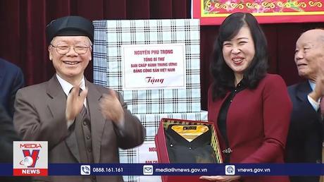 Tổng Bí thư thăm, chúc Tết tại tỉnh Bắc Ninh