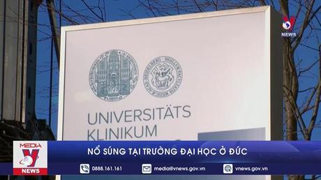 Nổ súng tại trường Đại học ở Đức