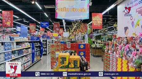 Siêu thị tăng thời gian bán hàng dịp Tết 