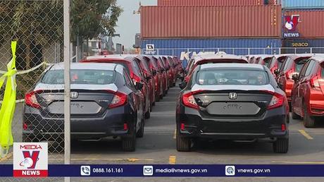 Nhập khẩu ô tô nguyên chiếc tăng 52,1%