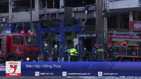 Nổ ở thủ đô của Hy Lạp