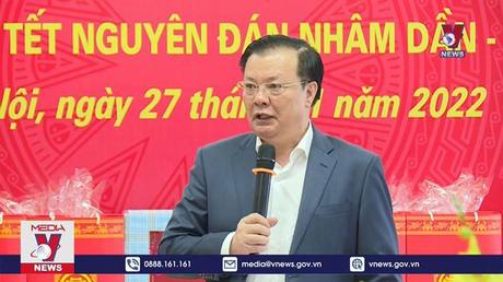 Bí thư Thành ủy Hà Nội kiểm tra công tác phòng dịch