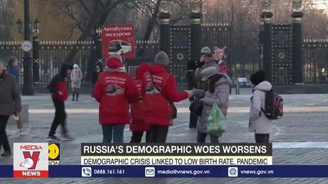Dân số Nga giảm kỷ lục trong đại dịch COVID-19