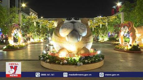 Khai mạc đường hoa Nguyễn Huệ xuân Nhâm Dần