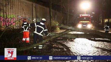 Bão lớn tại miền Bắc nước Đức