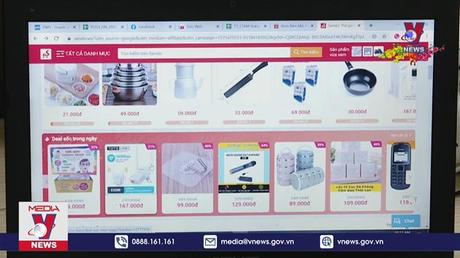 Chợ Tết online sôi động những ngày cuối năm