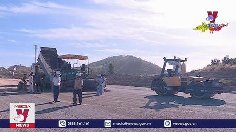 Mùa Xuân trên công trường giao thông 