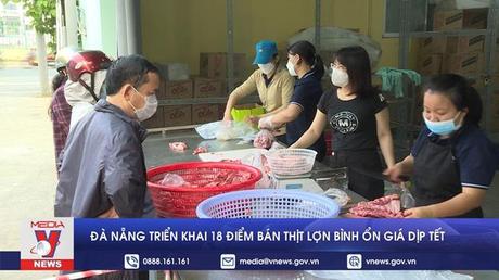 Đà Nẵng triển khai 18 điểm bán thịt heo bình ổn giá dịp Tết