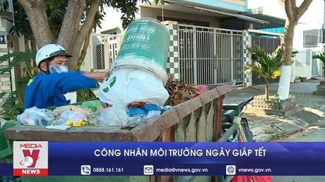 Công nhân môi trường ngày giáp Tết