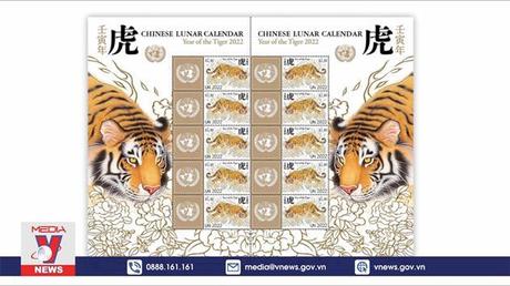 LHQ phát hành bộ tem mừng Tết Nhâm Dần 2022