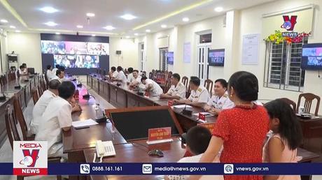 Chúc Tết trực tuyến chiến sĩ Nhà giàn DK1, tàu trực trên biển