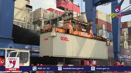 Hơn 60 triệu tấn hàng hóa qua cảng biển tháng đầu năm