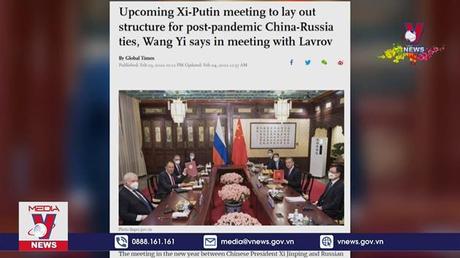 Ngoại trưởng Trung Quốc, Nga thảo luận các vấn đề quốc tế