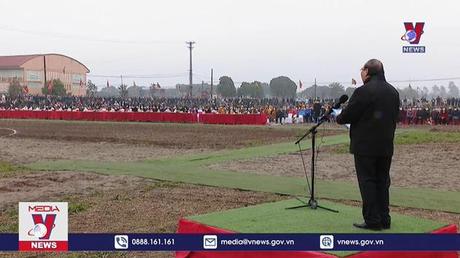 Chủ tịch nước dự Lễ hội Tịch điền tại Hà Nam