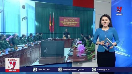 Khen thưởng lực lượng bắt giữ 72 bánh heroin